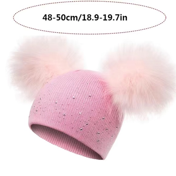 New Kids Girl Hat Winter Fall - Picture 2 of 2